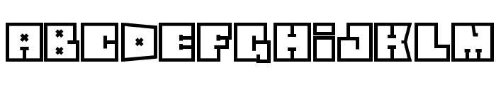 SquareFloDEMO Font UPPERCASE