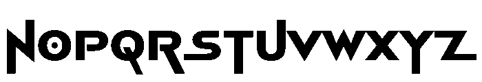 SquareGame-Regular Font LOWERCASE