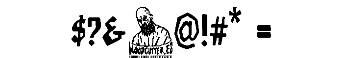 Squared Faith Wars Font OTHER CHARS