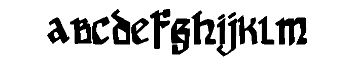 Squared Faith Wars Font UPPERCASE