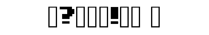 Squaredance Font V1 Regular Font OTHER CHARS