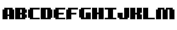 Squaredance Font V1 Regular Font UPPERCASE