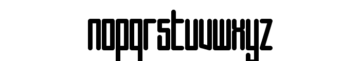 Squareworm Font LOWERCASE