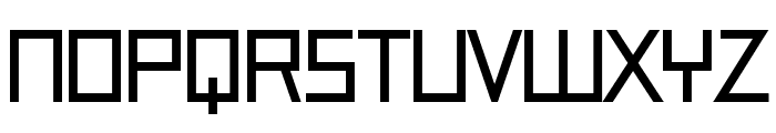 Squarified Font UPPERCASE