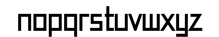 Squarified Font LOWERCASE