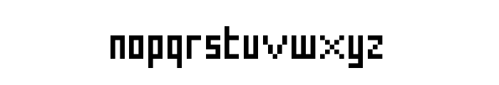 Squary Regular Font LOWERCASE
