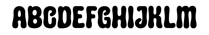 Squid Junkie PERSONAL USE Regular Font UPPERCASE