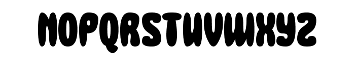 Squidgy Slimes Font LOWERCASE