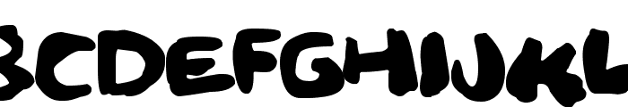 Squidgy Font UPPERCASE