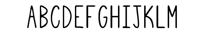 Squiggly Asta Font UPPERCASE