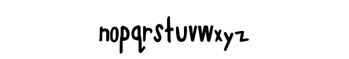 Sqwoze Font LOWERCASE