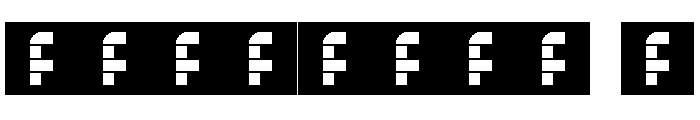 square 23 Regular Font OTHER CHARS