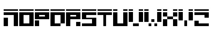 square 23 Regular Font UPPERCASE