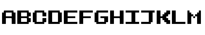 squbitzplus Font UPPERCASE
