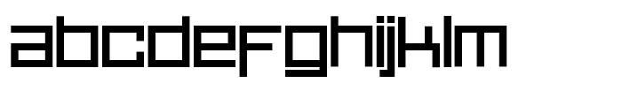 Sqair Solid Font LOWERCASE