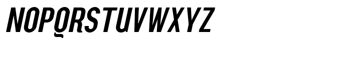 Squoosh Gothic Oblique Font UPPERCASE
