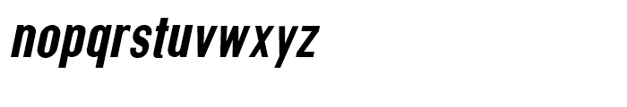 Squoosh Gothic Oblique Font LOWERCASE