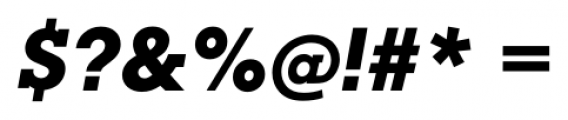 Square Serif Bold Italic Font OTHER CHARS