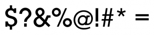 Square Serif Medium Font OTHER CHARS