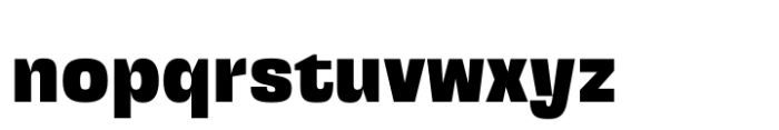 Squadra Black Font LOWERCASE