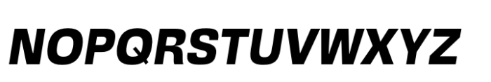 Squadra Bold Italic Font UPPERCASE