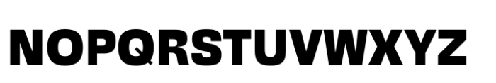 Squadra Extra Bold Font UPPERCASE