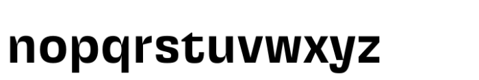Squadra Semi Bold Font LOWERCASE