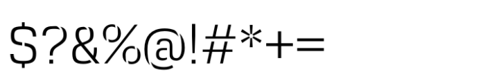 Squadra Stencil Extra Light Font OTHER CHARS