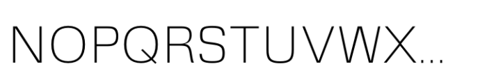 Squadra Thin Font UPPERCASE