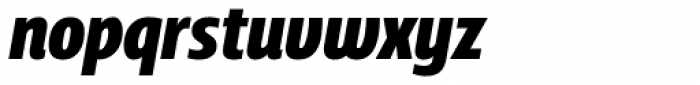 Squalo Bold Italic Font LOWERCASE