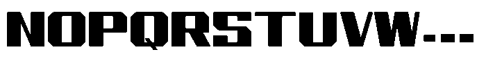 Squarant Bold Font UPPERCASE