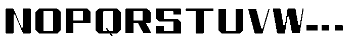 Squarant Light Font UPPERCASE