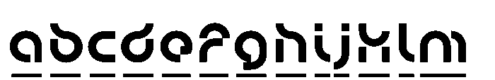 Squarc Font UPPERCASE