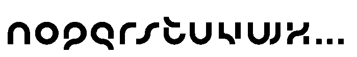 Squarc Font LOWERCASE