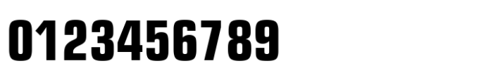 Square 721 Std Bold Condensed Font OTHER CHARS