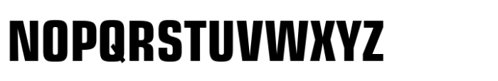Square 721 Std Bold Condensed Font UPPERCASE