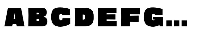 Square Mono Heavy Font UPPERCASE