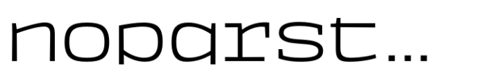 Square Mono Normal Font LOWERCASE