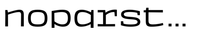 Square Mono Regular Font LOWERCASE