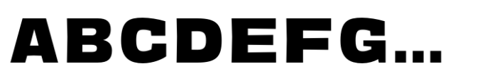 Square Mono Ultra Bold Font UPPERCASE