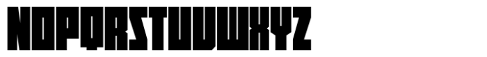 Square Technocrat Regular Font UPPERCASE
