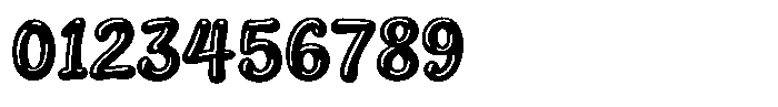 Squeaky Heavy Font OTHER CHARS