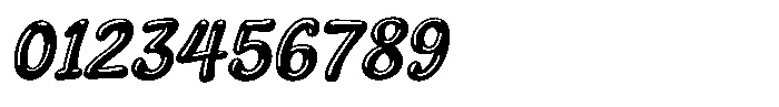 Squeaky Italic Font OTHER CHARS
