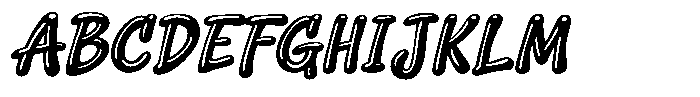 Squeaky Italic Font
