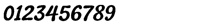 Squeaky Plain Light Italic Font OTHER CHARS