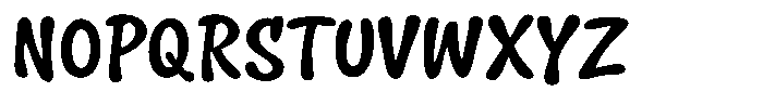 Squeaky Plain Light Font UPPERCASE