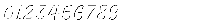 Squeaky Shine Italic Font OTHER CHARS