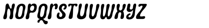 Squid Junkie Light Italic Font LOWERCASE
