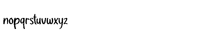 Squiggo Font LOWERCASE