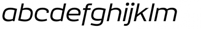 Sqwared Italic Font LOWERCASE